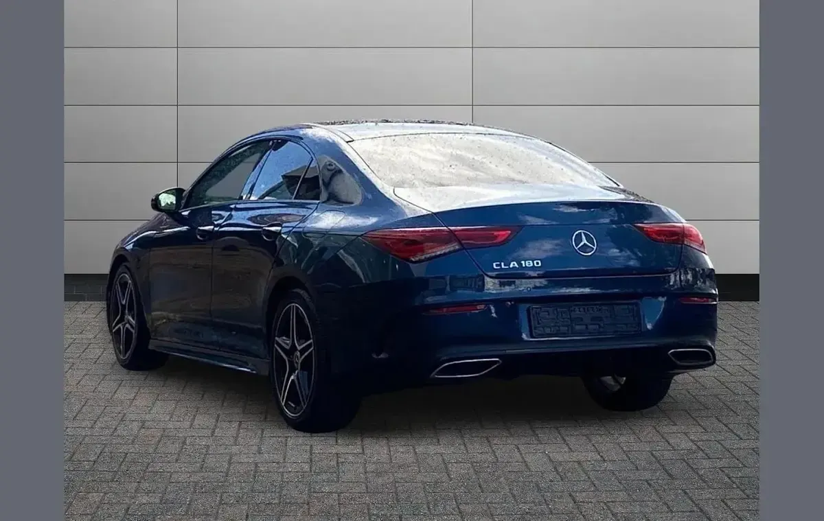 Used Mercedes CLA180 AMG Line Premium 136 HP (100 kW) 2023 Blue Sedan