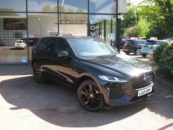 Black Used 2021 Jaguar F-Pace R-Dynamic SUV | £30,490 (Good price) - Image 1/1