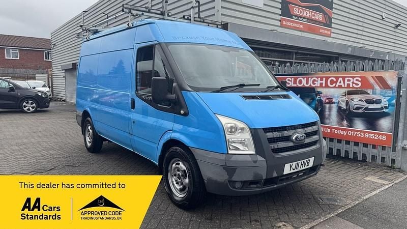 Blue Used 2011 Ford Transit Van | £3,495 (Fair price) - Image 1/4