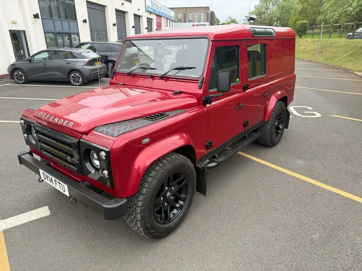 Used Land Rover Defender 2014 Red Estate