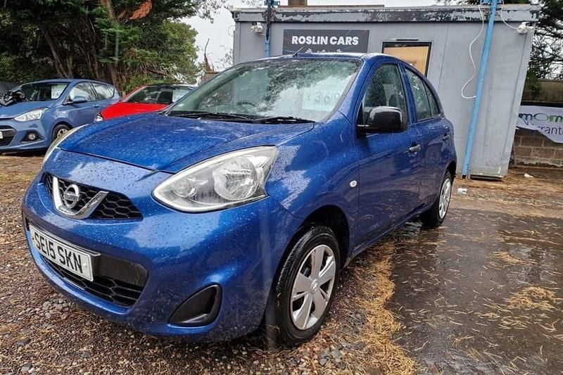 Blue Used 2015 Nissan Micra Visia Hatchback | £3,695 (Good price) - Image 1/1