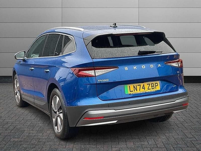 Used Skoda Enyaq iV 154 kW (210 HP) 2024 Race blue metallic SUV