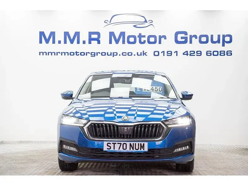 Used Skoda Octavia SE First Edition 150 HP (110 kW) 2020 Blue Hatchback