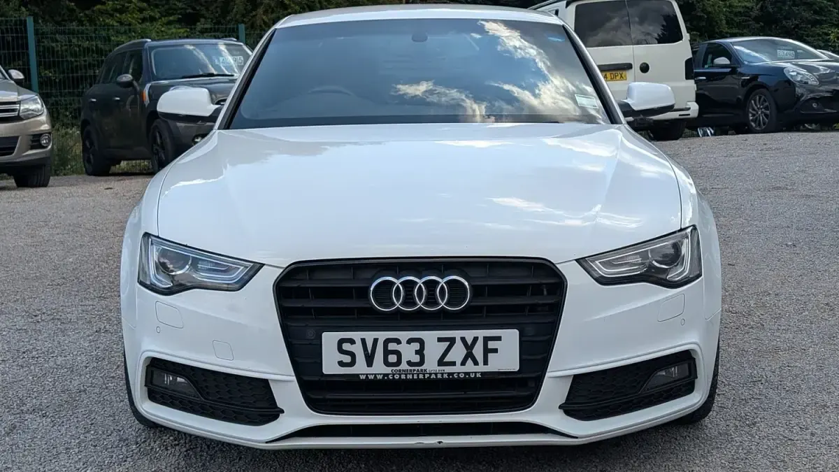 Used Audi A5 Black Edition 168 HP (123 kW) 2013 White Coupe