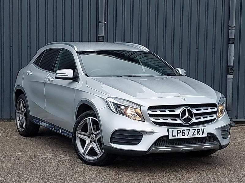 Silver Used 2018 Mercedes GLA220 AMG line SUV | £15,498 (Good price) - Image 1/4