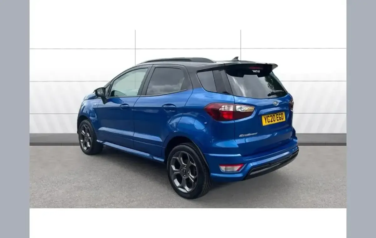 Used Ford Ecosport ST-Line 123 HP (90 kW) 2020 Blue SUV
