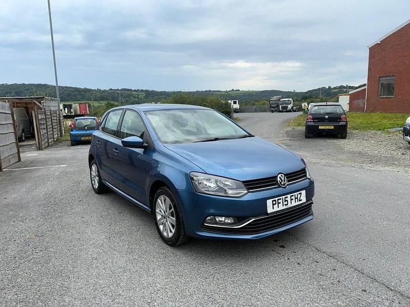 Blue Used 2015 VW Polo SE Hatchback | £7,495 (Fair price) - Image 1/4