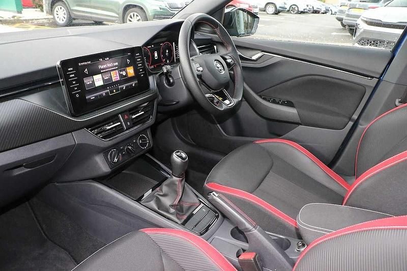 Used Skoda 110 R Monte Carlo 81 HP (59 kW) 2022 Race blue metallic Estate