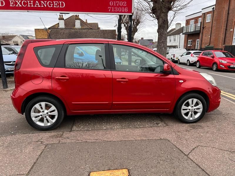 Used Nissan Note Acenta 110 HP (80 kW) 2010 Red Hatchback