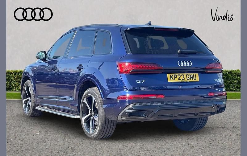 Used Audi Q7 Black Edition 281 HP (206 kW) 2023 Blue SUV