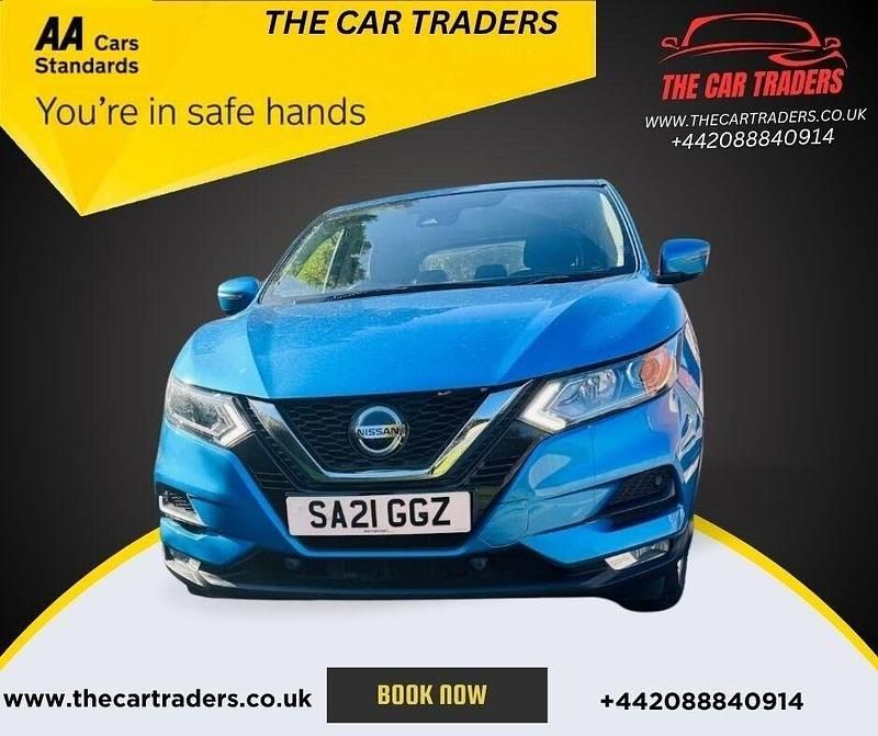 Blue Used 2021 Nissan Qashqai Acenta Premium SUV | £12,888 (Super price) - Image 1/3