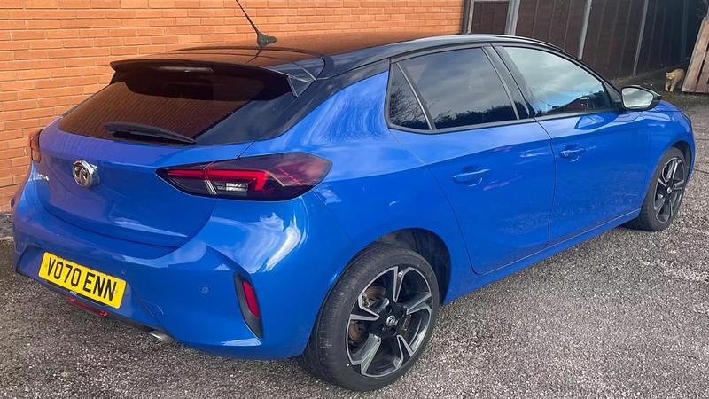 Used Vauxhall Corsa SRi 100 HP (73 kW) 2021 Blue Hatchback