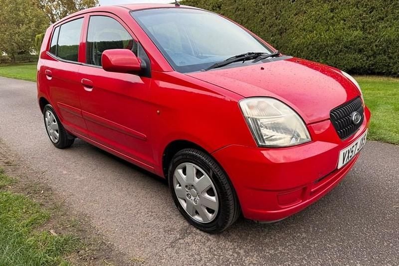 Red Used 2007 Kia Picanto 2 Hatchback | £2,995 (Good price) - Image 1/1