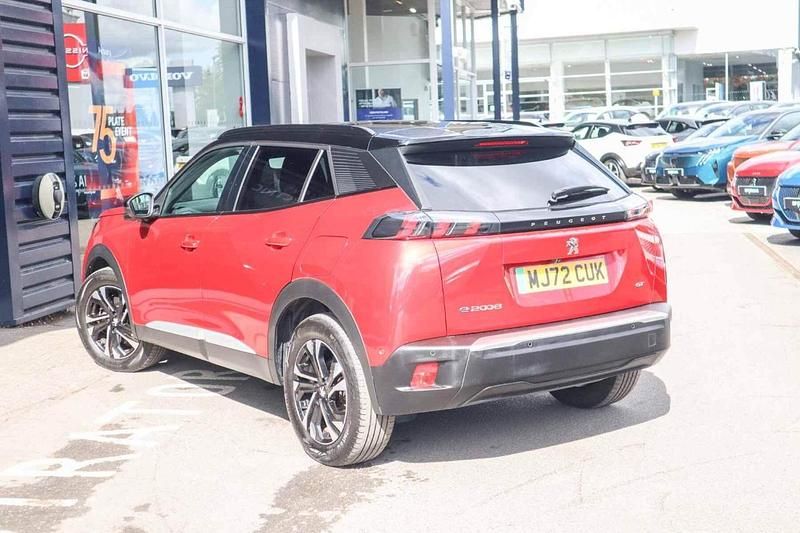 Red Used 2022 Peugeot e-2008 GT SUV | £14,043 (Fair price) - Image 1/4
