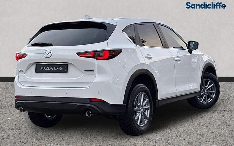 New Mazda CX-5 Center-Line 165 HP (121 kW) 2025 Special metallic  rhodium white SUV