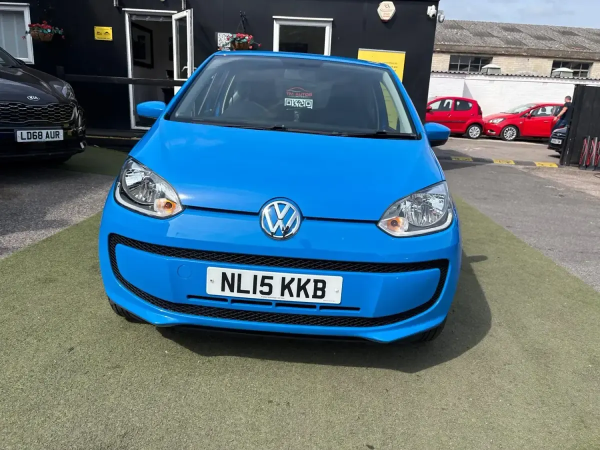 Used VW up! move up! 60 HP (44 kW) 2015 Blue Hatchback