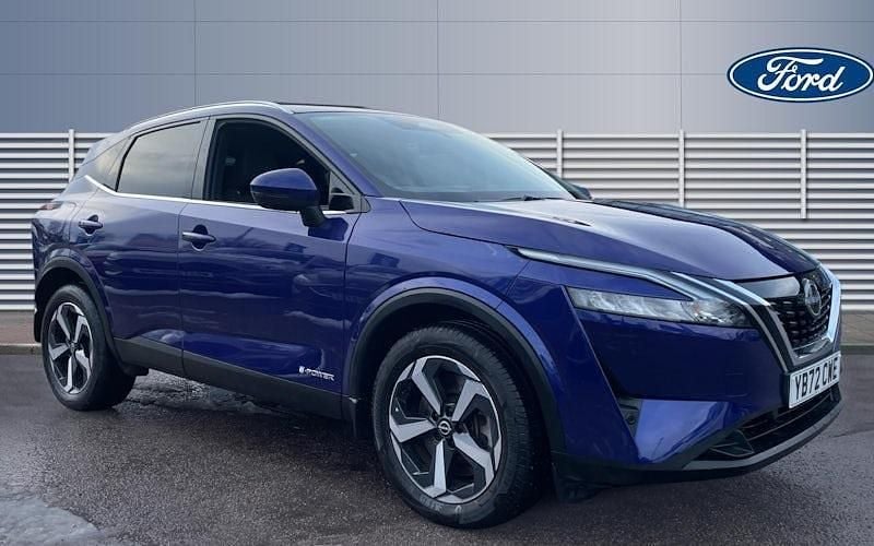 Blue Used 2022 Nissan Qashqai N-Connecta SUV | £20,580 (Good price) - Image 1/4