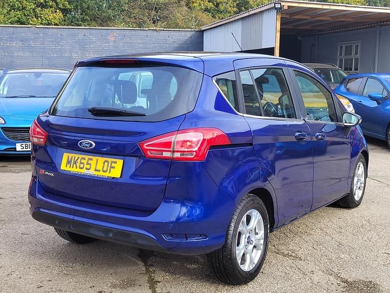 Used Ford B-MAX Zetec 103 HP (75 kW) 2015 Blue MPV