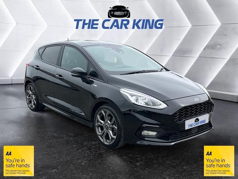 Used Ford Fiesta ST-Line 100 HP (73 kW) 2018 Black Hatchback