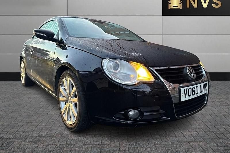 Black Used 2010 VW Eos SE Cabriolet | £1,695 (A bit pricey) - Image 1/1