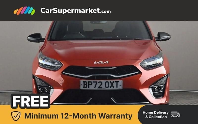 Used Kia Ceed GT-Line 160 HP (117 kW) 2023 Orange Hatchback