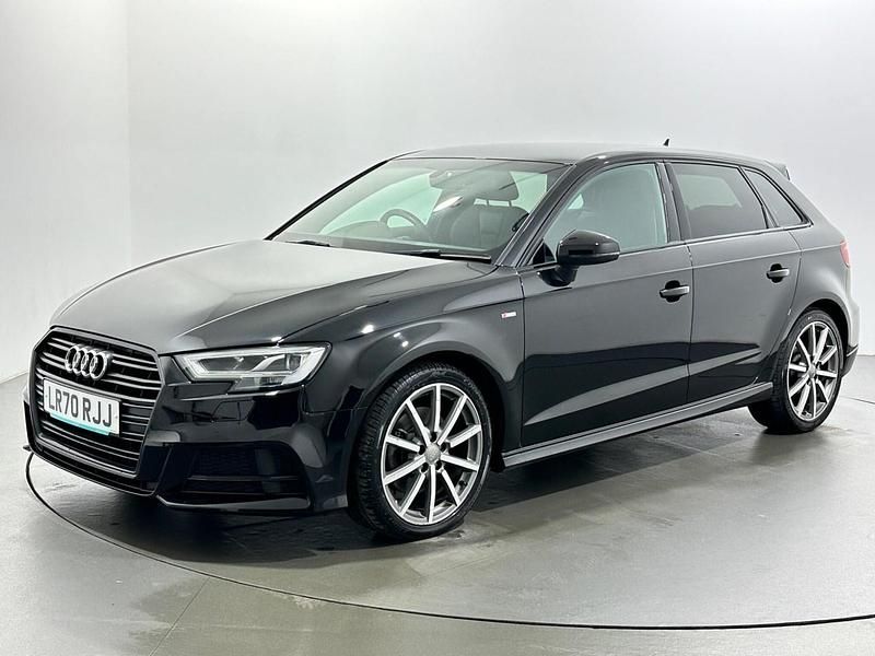 Used Audi A3 Sportback Black Edition 190 HP (139 kW) 2019 Black Hatchback