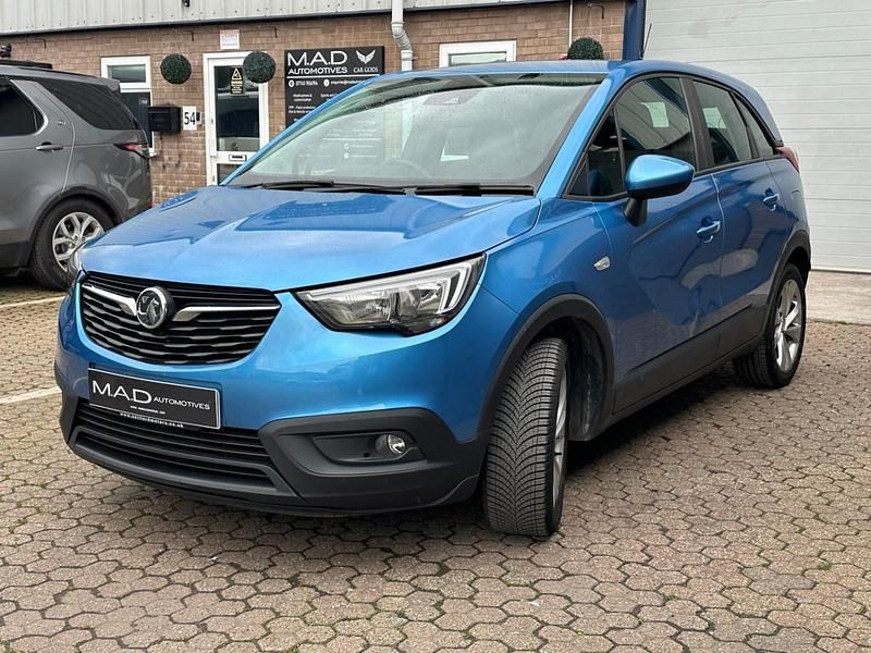 Used Vauxhall Crossland X S 110 HP (80 kW) 2019 Blue SUV