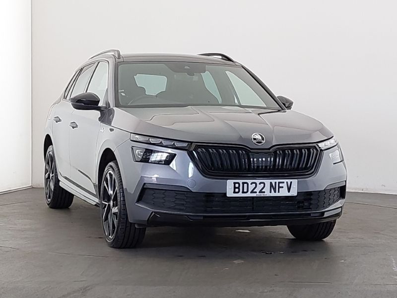 Grey Used 2022 Skoda Kamiq Monte Carlo SUV | £17,998 (Fair price) - Image 1/4