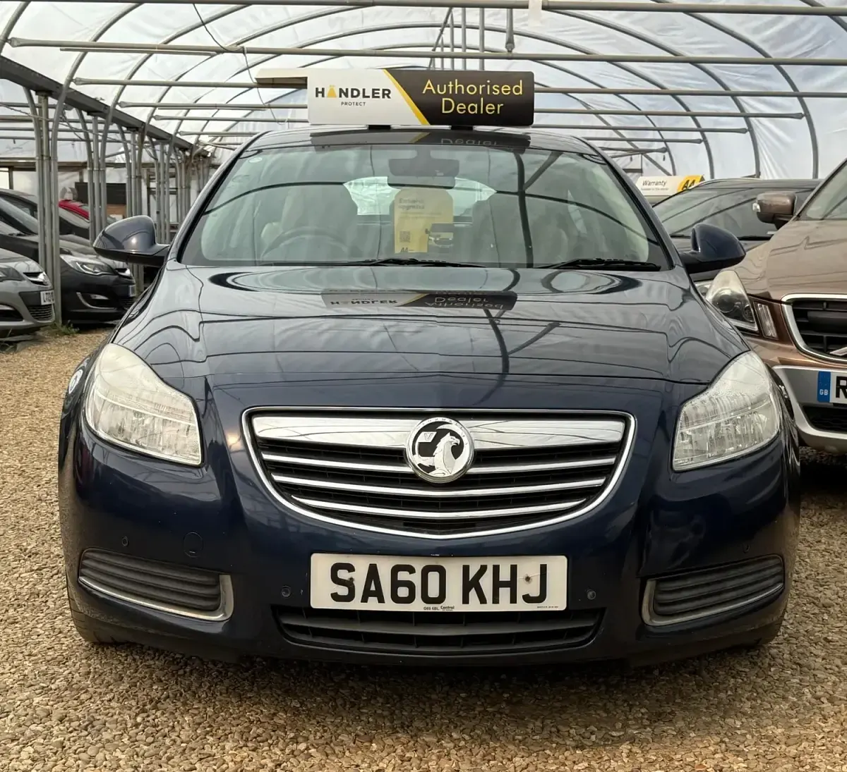 Used Vauxhall Insignia 160 HP (117 kW) 2010 Blue Hatchback