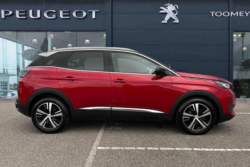 Red Used 2022 Peugeot 3008 GT SUV | £17,920 (Fair price) - Image 1/4