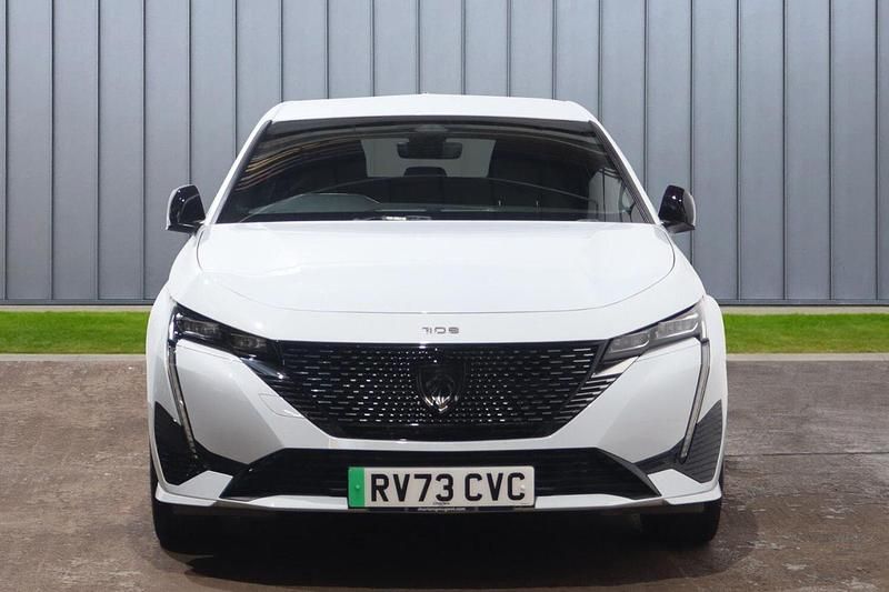White Used 2023 Peugeot e-308 GT Hatchback | £18,789 (Fair price) - Image 1/4