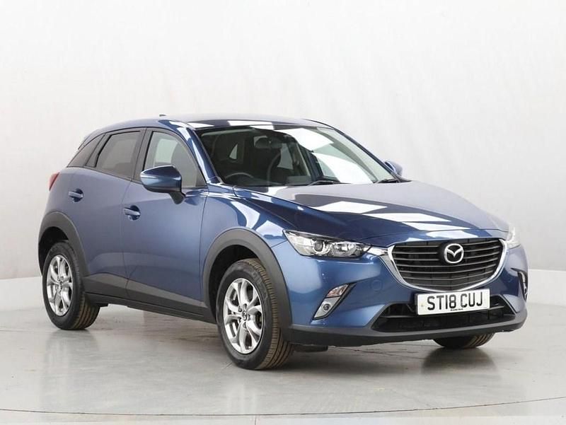Used Mazda CX-3 105 HP (77 kW) 2018 Blue SUV