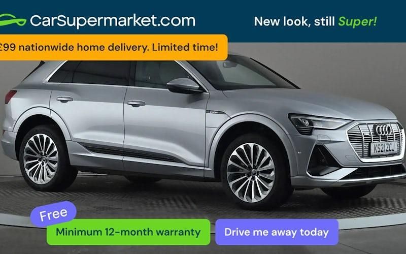 Used Audi e-tron S-Line 230 kW (313 HP) 2021 Silver SUV