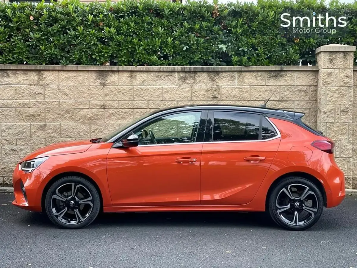 Used Vauxhall Corsa Edition 74 HP (54 kW) 2022 Orange Hatchback