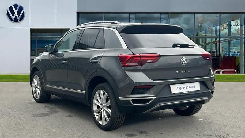 Used VW T-Roc SEL 115 HP (84 kW) 2018 Grey SUV