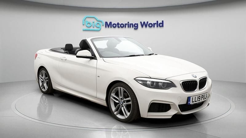 White Used 2019 BMW 218 M Sport Cabriolet | £12,500 (Fair price) - Image 1/4