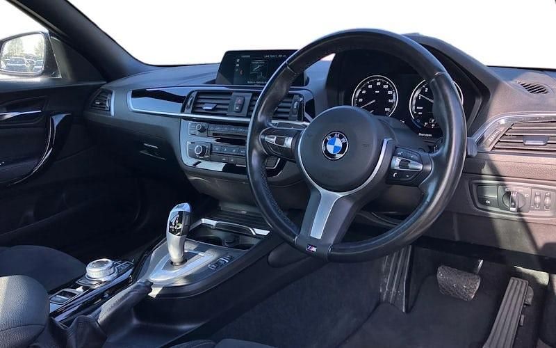 Used BMW 218 M Sport 136 HP (100 kW) 2021 Blue Cabriolet