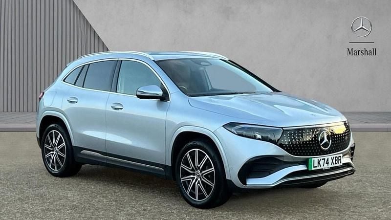 Metallic paint hightech silver Used 2024 Mercedes EQA250+ Executive SUV | £28,990 (Fair price) - Image 1/4
