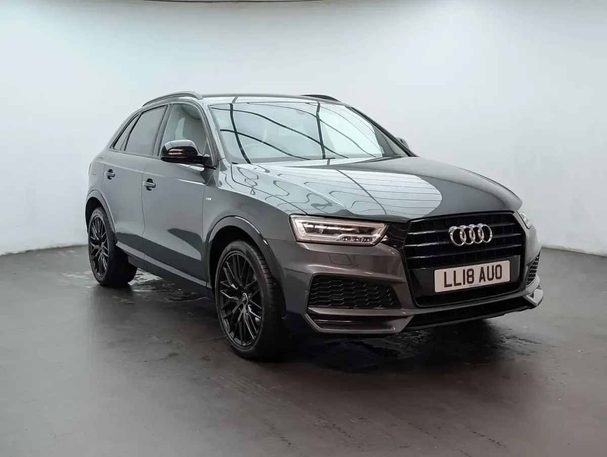 Used Audi Q3 Black Edition 150 HP (110 kW) 2018 Grey SUV