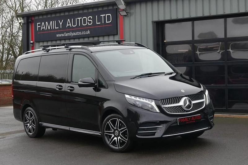 Used Mercedes V220 AMG line 163 HP (119 kW) 2022 Black MPV
