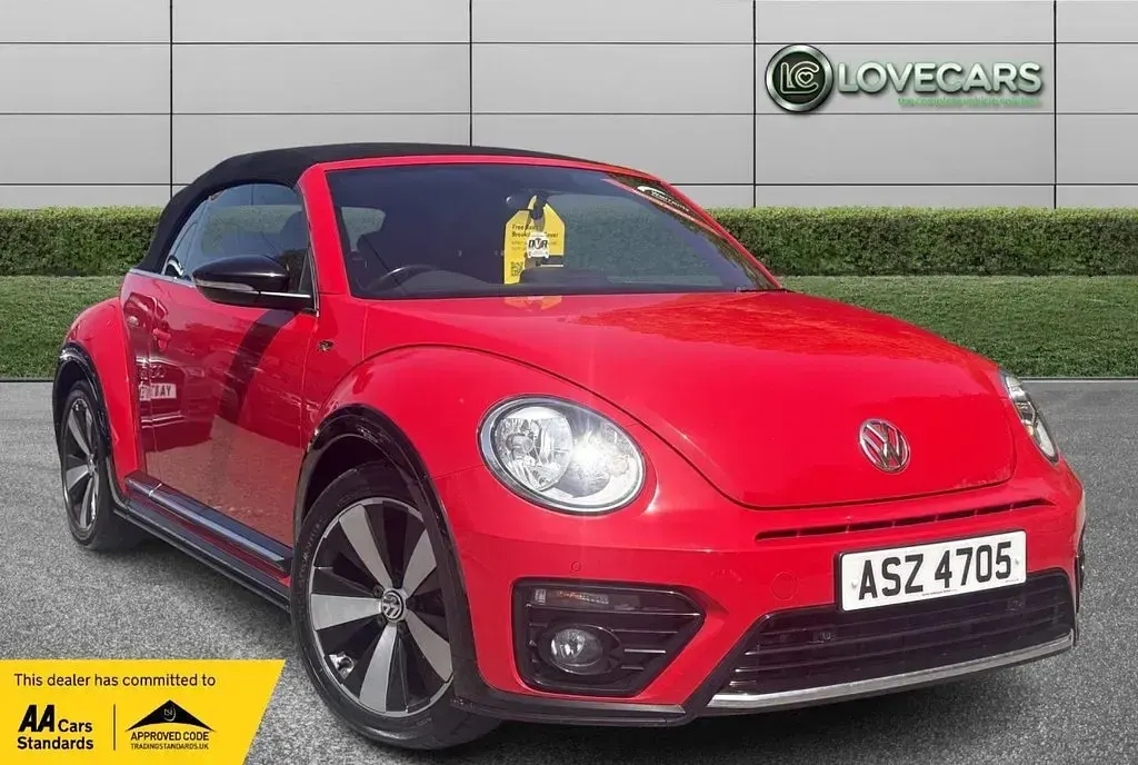 Used VW Beetle R-line 2017 Red Hatchback