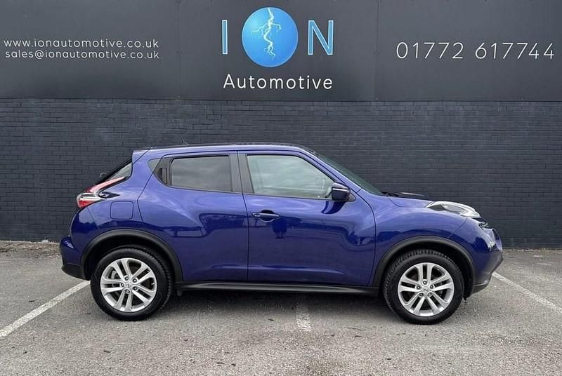 Used Nissan Juke N-Connecta 110 HP (80 kW) 2016 Blue SUV