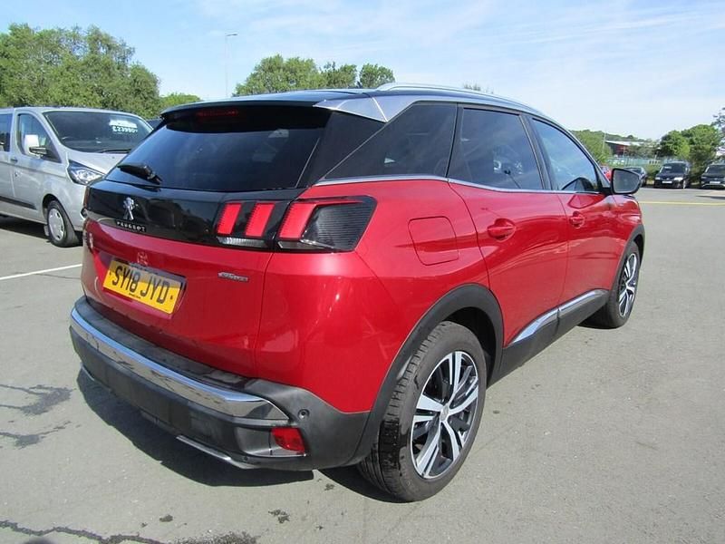 Used Peugeot 3008 GT-line 120 HP (88 kW) 2018 Red Estate