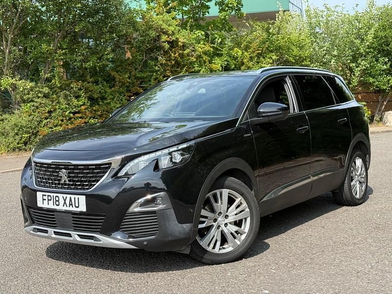 Black Used 2018 Peugeot 5008 GT-line MPV | £11,995 (Super price) - Image 1/4