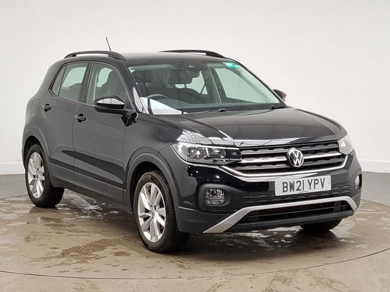 Used VW T-Cross SE 110 HP (80 kW) 2021 Black SUV
