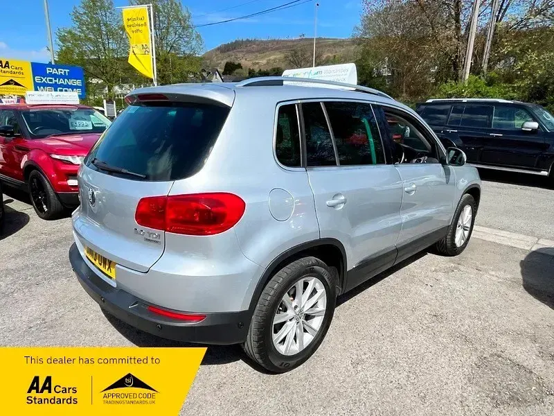 Używany VW Tiguan SE 2013 Srebrny SUV