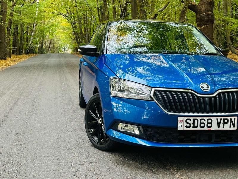 Used Skoda Fabia Colour Edition 2018 Blue Hatchback