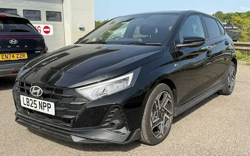 Used Hyundai i20 N Line 101 HP (74 kW) 2025 Black Hatchback