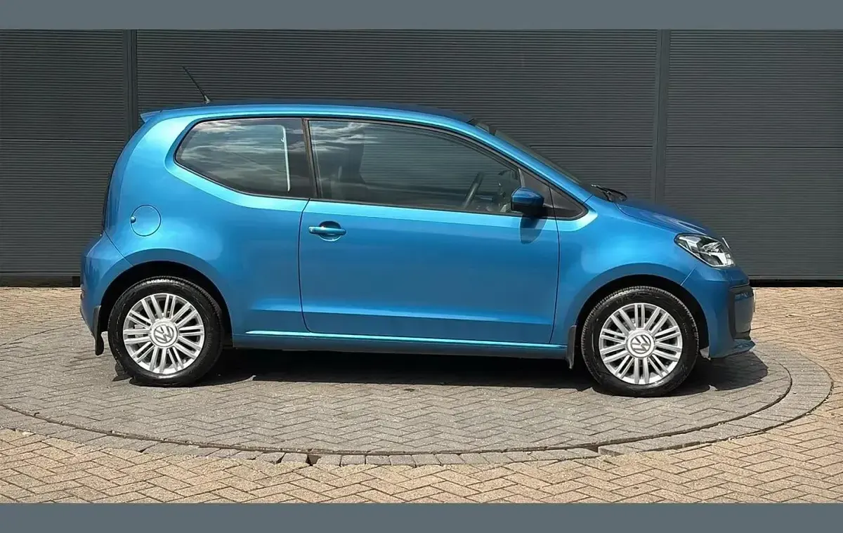 Used VW up! move up! 58 HP (42 kW) 2019 Blue Hatchback