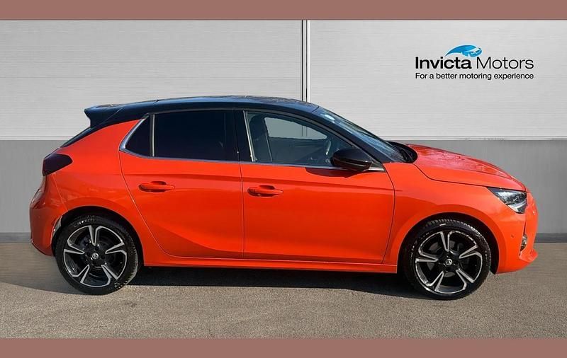 Used Vauxhall Corsa Ultimate 130 HP (95 kW) 2022 Orange Hatchback